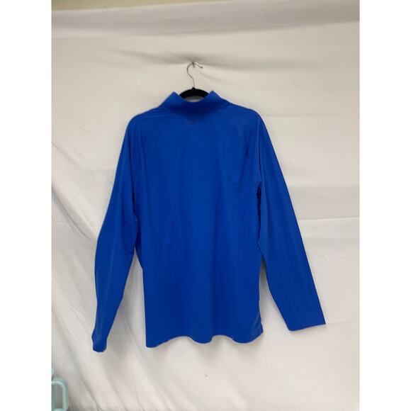 Under Armour Meridian Jacket Men's XL Navy Blue Quarter Zip Pullover NWT - Picture 2 of 10